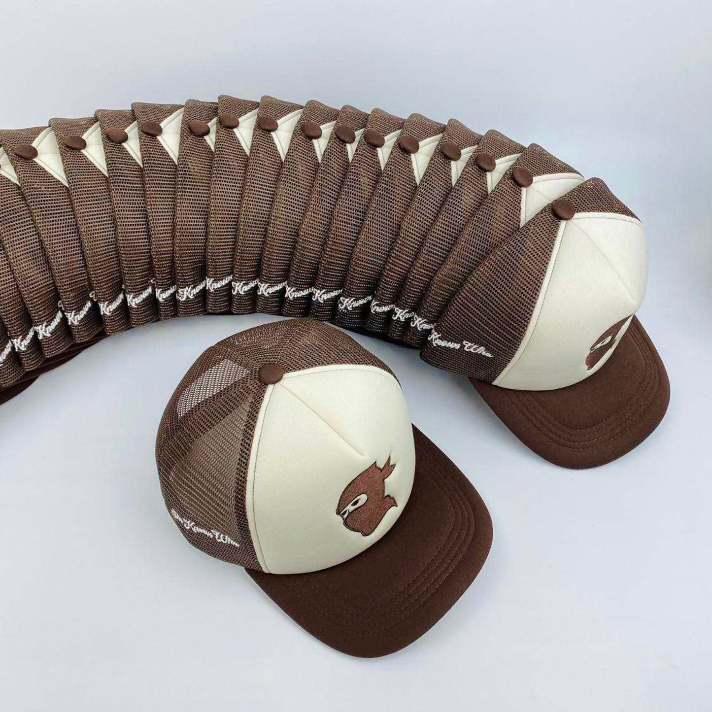 SHINOBU MESH CAP BROWN