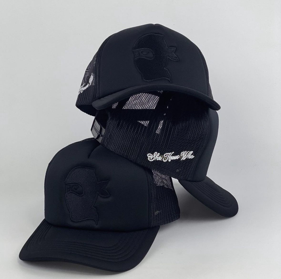 SHINOBU MESH CAP BLACK