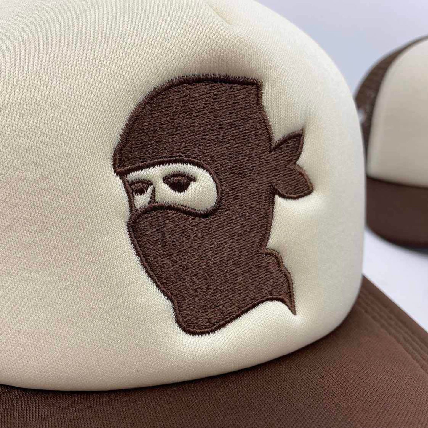 SHINOBU MESH CAP BROWN