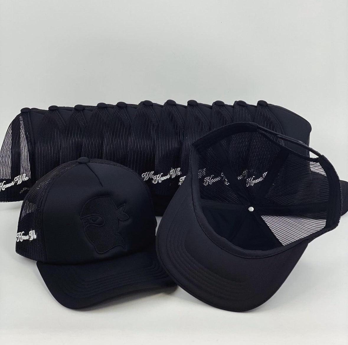 SHINOBU MESH CAP BLACK