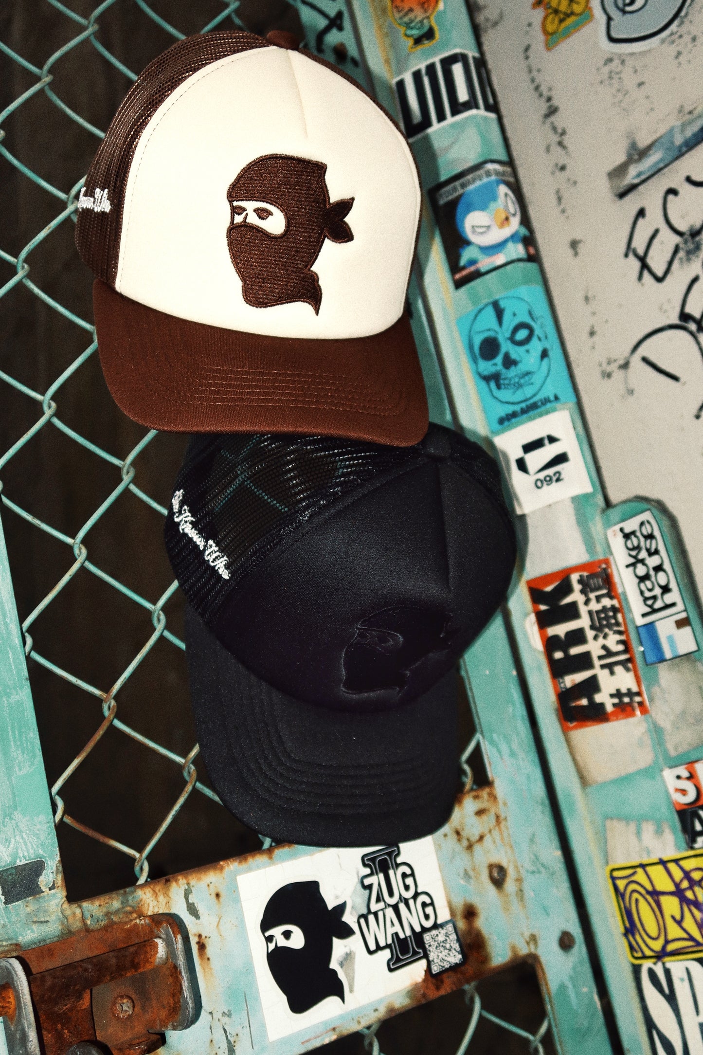 SHINOBU MESH CAP BLACK