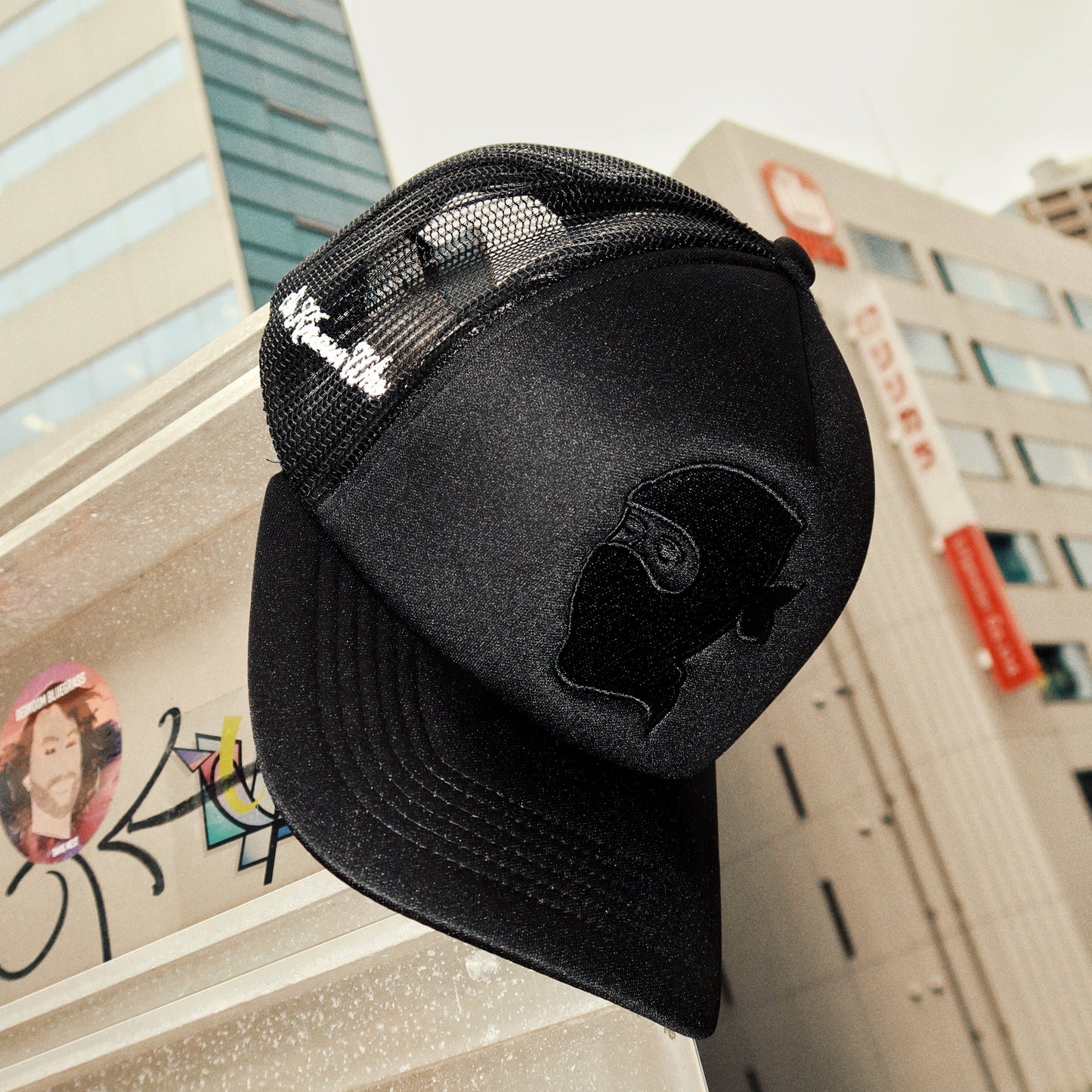SHINOBU MESH CAP BLACK